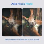 Digital Camera - 4K 56MP 33FT UHD Underwater Camera for Snorkeling with 32GB Card Dual-Screen Compact Waterproof Dustproof Floatable Camera - Autofocus Point and Shoot Digital Camera 1500mAh Battery