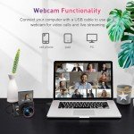 4K Digital Camera for Photography, 64MP WiFi Autofocus Vlogging for YouTube With Super Wide-Angle & Macro Lens, 3" 180 Flip Screen, Video Compact Travel for Beginner, Black