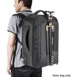 Neewer 2-in-1 Convertible Wheeled Camera Backpack, Rolling Luggage Case with Telescopic Handle and Anti-Shock Dividers for DSLR Cameras, Lenses, Hoods, Strobes, Tripod, and Other Accessories