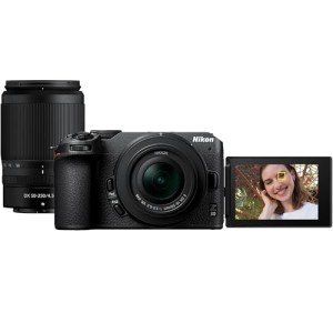Nikon Z 30 with Two Lenses | Our most compact, lightweight mirrorless stills/video camera with wide-angle and telephoto zoom lenses | Nikon USA Model