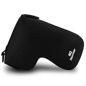MegaGear Ultra Light Neoprene Camera Case Compatible with Nikon Coolpix P1000,Black