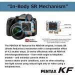 PENTAX KF APS-C Digital SLR Camera 18-55 WR kit with Dustproof, Weather-Resistant and Vari-Angle LCD Monitor, Black