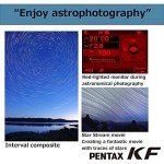 PENTAX KF APS-C Digital SLR Camera 18-55 WR kit with Dustproof, Weather-Resistant and Vari-Angle LCD Monitor, Black