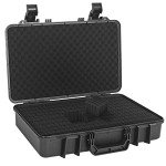 ITHWIU Protective Hard Case Shockproof Water-resistant with Customized DIY Foam Insert fit for Camera, etc, 17.3 X 11.5 X 4-Inch