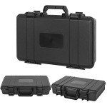 ITHWIU Protective Hard Case Shockproof Water-resistant with Customized DIY Foam Insert fit for Camera, etc, 17.3 X 11.5 X 4-Inch