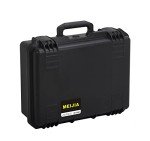 MEIJIA Premium Waterproof Hard Compact Camera Case with customizable fit foam,Full Protection with Light&Convenient Design,19.3"x15.25"x7.3".,Elegant Black
