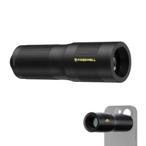 Freewell 6X Telephoto Lens for Smartphones – 17mm Thread Professional Zoom Lens for iPhone & Samsung