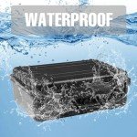 Jack Boss 18x 13.8x 8 Inch Hard Case, Portable Weather Waterproof Protective Camera Case with Customizable Foam, Fit Use of Drones, Camera, Equipments, Black