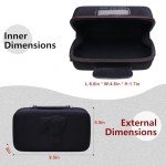 L LTGEM Camera Case for Canon EOS Rebel T7 / R50 / R6 Mark II / T6 / R100 / R50 V / R8 / R10 / R5 Mark II/RP / 5D Mark IV / R7 Camera and 18-55mm/18-45mm Lens with Shoulder Strap, Black