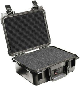 Pelican 1400 Case With Foam (Black)