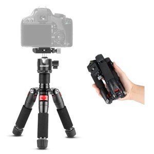 NEEWER Portable Desktop Mini Tripod Aluminum Alloy 20''/ 50cm Desk Tripod with 360 Degree Ball Head, 1/4 inch Quick Shoe Plate for DSLR Camera Video Camcorder, Load up to 11 pounds/5 kilograms