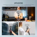 NEEWER Portable Desktop Mini Tripod Aluminum Alloy 20''/ 50cm Desk Tripod with 360 Degree Ball Head, 1/4 inch Quick Shoe Plate for DSLR Camera Video Camcorder, Load up to 11 pounds/5 kilograms