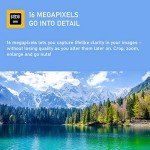 Kodak PIXPRO AZ255 Digital Camera (Black) Bundle with Point & Shoot Camera Case + 32GB SD Memory Card + Rechargeable Batteries & Charger + USB Card Reader + Table Tripod + Accessories