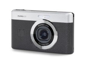 KODAK PIXPRO C1 Friendly Zoom Digital Camera - 13MP Compact Point and Shoot with 2.8” 180° Tilt LCD Flip Screen, Retro Vintage Design with 4X Zoom and 1080P Full HD Video for Travel, Vlogging, Black