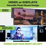 HIDEit Mounts 4 Bundle, Wall Mounts for Original PS4 and Controllers, Steel Mount for PS4 Original and 2 Controller Mounts to Safely Store Your PS4 and PlayStation Controller Near or Behind TV