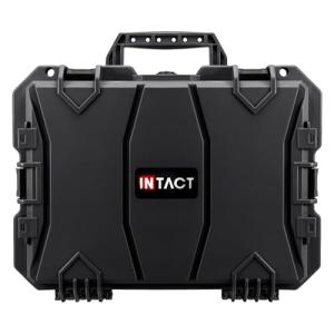Eylar 18" Intact Series Hard Camera Case, Lightweight and Durable Stacker Design with Foam (Black)