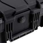 Eylar 18" Intact Series Hard Camera Case, Lightweight and Durable Stacker Design with Foam (Black)