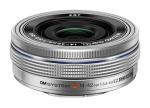 OM SYSTEM Olympus M.Zuiko Digital 14-42mm F3.5-5.6 EZ Silver for Micro Four Thirds System Camera, Compact 3X Zoom Lens