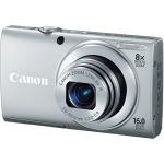 Canon PowerShot A4000 is 16.0 MP Digital Camera with 8X Optical Image Stabilized Zoom 28mm Wide-Angle Lens with 720p HD Video Recording and 3.0-Inch LCD (Silver) (Renewed)