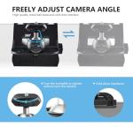 【CM01】 RAUBAY Monitor Top Camera Mount Clamp, Hanging Webcam Stand with 1/4" Screw, Suitable for Flat-Screen Monitors, for Live Stream, Video Conferencing, YouTube, TikTok, etc.