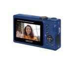 Minolta 48MP Autofocus Digital Camera with Selfie Mirror – 4K Ultra HD Video, 16x Digital Zoom, 3.0” LCD, Face Detection, Smile Capture, Scene Modes, Rechargeable Battery, Memory Card (Blue)