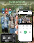 5K Digital Camera for Photography, 75MP WiFi Vlogging Camera for YouTube with 3" 180° Flip Screen, 18X Zoom UHD Autofocus Video Camara with 32GB SD Card, 2 Batteries