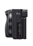 Sony Alpha a6400 Mirrorless Camera: Compact APS-C Interchangeable Lens Digital Camera with Real-Time Eye Auto Focus, 4K Video & Flip Up Touchscreen - E Mount Compatible Cameras - ILCE-6400/B Body