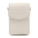 Mega Gear MG1416 Canon PowerShot G7 X Mark II, G7 X Leather Camera Case with Strap, PU Leather, White