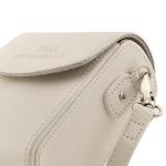 Mega Gear MG1416 Canon PowerShot G7 X Mark II, G7 X Leather Camera Case with Strap, PU Leather, White