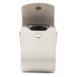 Mega Gear MG1416 Canon PowerShot G7 X Mark II, G7 X Leather Camera Case with Strap, PU Leather, White