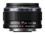 OM SYSTEM M.Zuiko Digital 17 mm F1.8 II Wideangle Lens, Fast Fixed Focal Length for Micro Four Thirds System Cameras (OM System, Olympus OM-D and Pen, Panasonic G-Series), Black