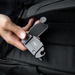 Peak Design Capture Camera Clip V3, Black with Plate, Holds DSLR, Compact and Point and Shoot Bodies, Secure, Stable and Accessible, Attaches to Straps and Belts, Quick Release, 200 lb Capacity