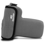 MegaGear MG1824 Ultra Light Neoprene Camera Case Compatible With Nikon Z50 (50-250MM) - Gray, PU Leather