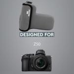 MegaGear MG1824 Ultra Light Neoprene Camera Case Compatible With Nikon Z50 (50-250MM) - Gray, PU Leather