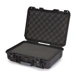 NANUK 910 Hard Case with Customizable Cubed Foam, IP67 Waterproof, Dustproof and Impact Resistant, 14.3” x 11.1” x 4.7”, Rugged Construction for Ultimate Protection, Made in Canada – Black
