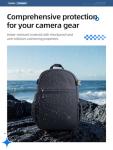 llano Compact Camera Backpack for DSLR/SLR/Mirrorless,Photography Bag with Laptop Slot (for 14" MacBook) & Tripod Holder, Ideal for Travel & Outdoor (for Canon, Nikon, Sony), Small, Black,10L Capacity