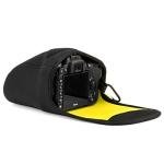 Mega Gear Nikon D7500 (18-140mm) Ultra Light Neoprene Camera Case, with Carabiner - Black - MG1252