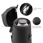PGYTECH Camera Lens Bag, Magnetic Buckle Camera Lens Case, Water Resistant Protective Lens Pouch for DSLR Camera Lens, Thick Camera Lens Bag for Sony, Nikon, Canon Size L