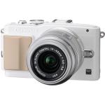 OM SYSTEM OLYMPUS E-PL5 Mirrorless Digital Camera with 14-42mm Lens (White)