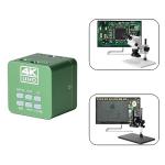 [Full 4K HD 1080P] HDMI USB C-Mount Digital Vabiooth Microscope Camera with Software Calibration Compatible with WIN7/8/10 Mac System, C-Mount 25mm & 30mm 30.5mm Adapter