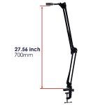 48MP 4K 1080P HDMI USB Digital Camera Electronic Microscope C Mount Lens Ring Stand Spot Light for Phone Repair Soldering Tools(Only Ring Stand)