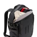Manfrotto PRO Light Backloader S, Professional Camera Backpack, Top and Rear Access, Double Tripod Attachment, Padded Backpack with Interchangeable Dividers, Black