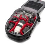 Manfrotto PRO Light Backloader S, Professional Camera Backpack, Top and Rear Access, Double Tripod Attachment, Padded Backpack with Interchangeable Dividers, Black