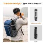 K&F Concept Camera Tripod，72" Aluminum Tripod for Camera, Lightweight and Foldable Travel Tripod with Remote& Extra Quick Release Plate, Professional Camera Tripod Monopod for DSLR Camera and Phone.