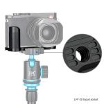 Solid Metal Hand Grip Secure L Bracket Holder for Leica Q2 Digital Camera, Anti Slip Q2 Handgrip with Arca Swiss Type Quick Release Tripod Mount, No Blocking to Battery & Memory Card Compartment
