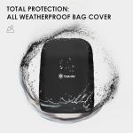 TARION Hardshell Large Camera Backpack - Expandable Camera Bag for Photographers with 16" Laptop Compartment & Side Access & Rain Cover(XH Gold)