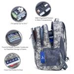 outdoor plus Camo Backpack,Military Boys Backpacks for School,40L Army Bookbag with USB Charging Port Waterproof