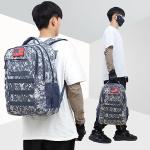 outdoor plus Camo Backpack,Military Boys Backpacks for School,40L Army Bookbag with USB Charging Port Waterproof
