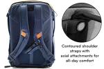 Peak Design Everyday Backpack 30L, Midnight, MagLatch Top, Dual Side Access, FlexFold Dividers, Fits 15" / 16" Laptop, For Camera Carry, Daily Commutes or Travel, Versatile Backpack for Men & Women