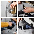 Peak Design Everyday Backpack Zip 15L, Eclipse, 270-Degree Zip, Dual Side Pockets, FlexFold Dividers, Fits 15" Laptop, For Camera Carry, Daily Commutes or Travel, Versatile Backpack for Men and Women